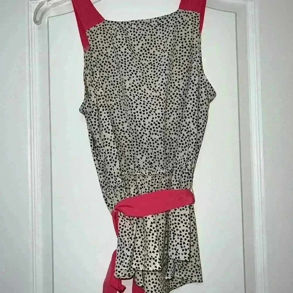 Candies dressy tank top with tie - Picture 3 of 3